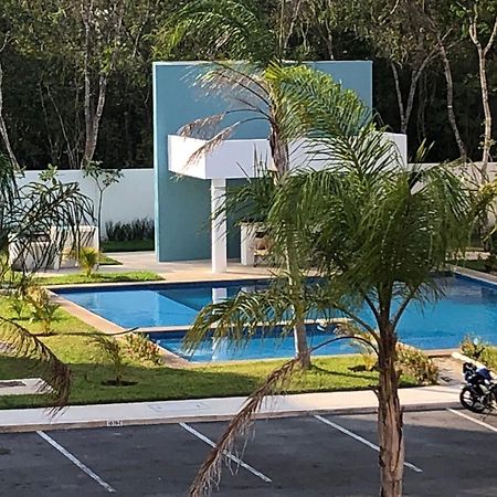Apartamento Familiar Con Alberca En Playa Del Carmen Exterior photo