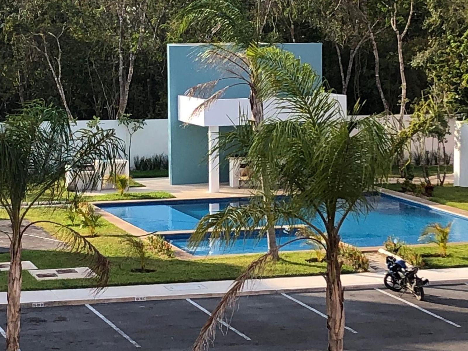 Apartamento Familiar Con Alberca En Playa Del Carmen Exterior photo